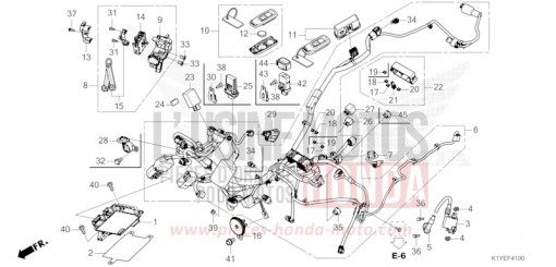 WIRE HARNESS/FOB KEY WW125SS de 2025